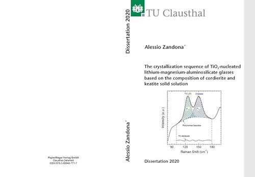 The crystallization sequence of TiO2-nucleated lithium -magnesium-aluminosilicate glasses based on the composition of cordierite and keatite solid solution