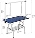 Pet Grooming Table for Large Dogs Adjustable Professional - Portable Trimming Drying Table w/Arm/Noose/Mesh Tray, Maximum Capacity Up to 330LB