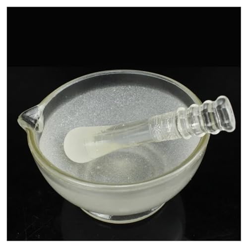 Équipement de laboratoire en verre pilon 60 mm anti-contamination
