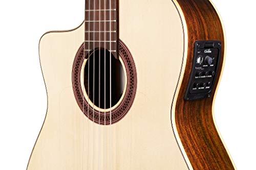 Image of Cordoba GK Studio Negra Lefty Nylon Str AE Guitar