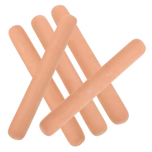 Unomor 5pcs Sugar Keeper Terracotta Softener for Food Storage Containers Reusable Sugar Saver Bars for Maintaining Freshness and Baked Goods