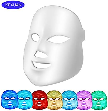 LED Beauty Mask 7 Colors Light Electric Photon LED Face Mask Electric Facial Skin Rejuvenation Therapy Face Care Anti-Age Skin Care