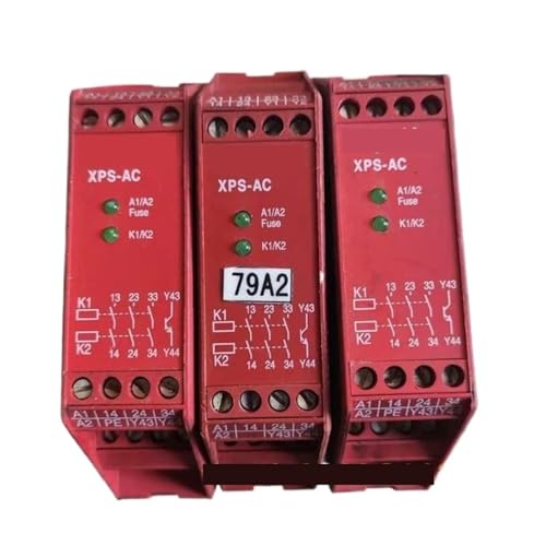 Relais XPSAC3721 arrêt d'urgence surveillance canal double 24V