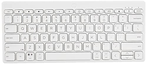 HP 350 Compact Multi-Device Bluetooth Keyboard; Spill Resistant; Swift Pair; OS Auto-Detection, LED Indicator, Battery Life Up to 24 Months, 1 Year Warranty view 2
