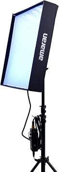 Amaran F22c 2x2' 200W RGBWW Flexible LED Mat Fixture, Gold-Mount