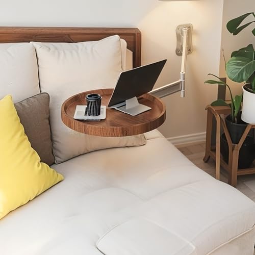 Table basse pliante de chevet murale pour optimiser les petits studios