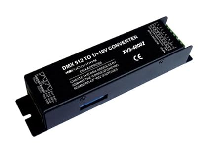 DMX to 0-10V Converter: XV3-40002