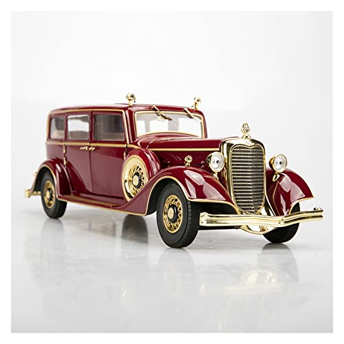 LANUVA 1/18 para Cadillac Deluxe Tudor Limousine 8c Modelo De Coc...