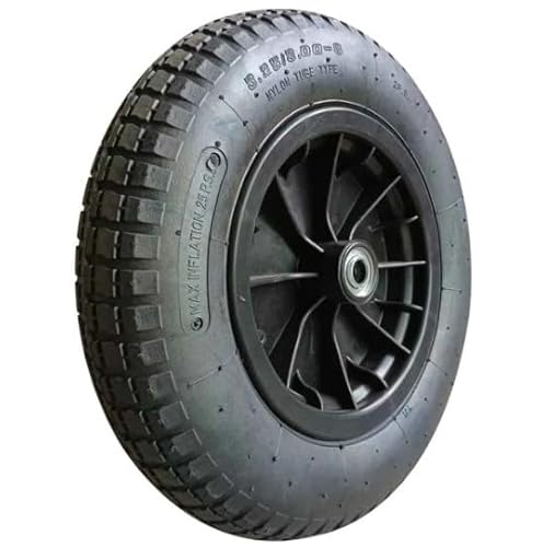 Excel Heavy Duty Rubber Wheelbarrow Wheel for 100L SKU 31501