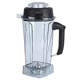 Un recipiente adicional o reemplazo diseñado para adaptarse a Vitamix, compatible con la licuadora de la serie C. El contenedor es de gran tamaño, capacidad de 64 onzas, no es fácil de romper, es más resistente a los químicos y no contiene BPA.