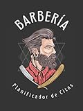  BARBERÍA. PLANIFICADOR DE CITAS: Registra las citas horarias de tu Peluquería de hombre o Barbería  52 semanas (1 año), de 9 am a 9 pm con intervalos de 15 min, de lunes a sábado.