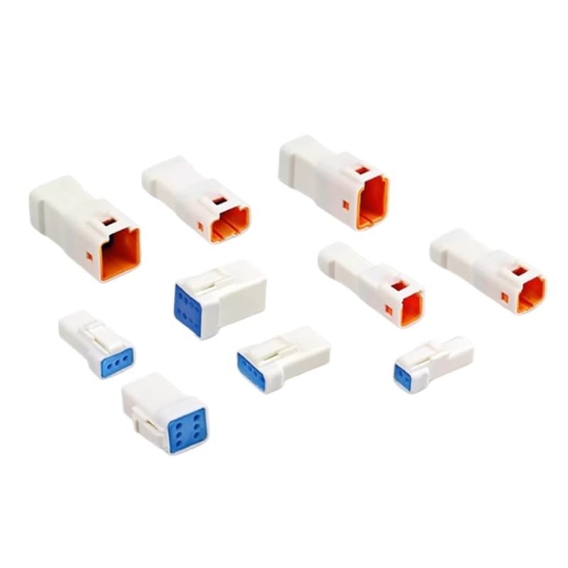 5セット JST 配線ハーネス 防水コネクター 2/3/4/6/8 P オス&amp;メス バット 04T-JWPF-VSLE 03