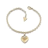 Dorado Guess Enlace Mujer chapado en oro - UBB28025-S