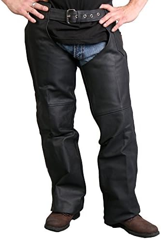 Hot Leathers Fully Lined Leather Chaps