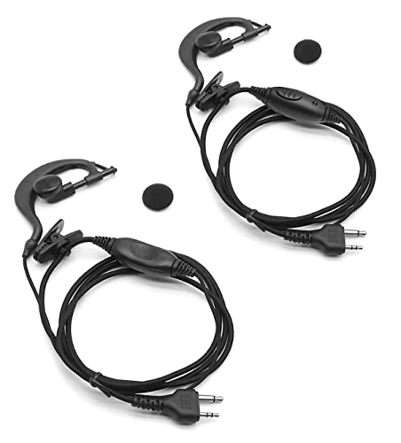 NEWASHAN 2 X Écouteurs G-Style Oreillettes Casques Mic PTT pour Midland Talkie Walkie G7 G7Pro G8 G9 G9Pro G12 GXT5 M24 M48 XT30 XT50 XT60 XT70 X-talker Radio