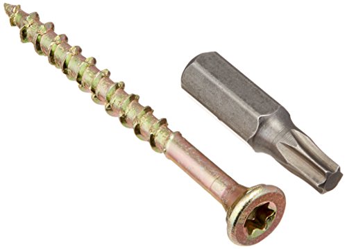 Grip Rite Prime Protector 2u00a0gcs1u00a0T25u00a0Star disco duro tornillos de montaje con punta de tipo 17, 8u00a0por 2u00a0