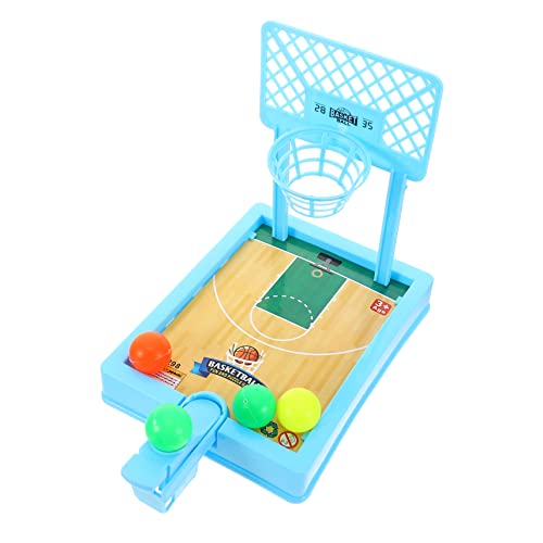 ORFOFE Miniature Basketball Game Toy for Boy Girl Interactive Desktop Shooting Game with Colorful Balls for Fun Playtime and Skill Development