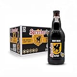 Sprecher Root Beer in 16 fl oz Glass Bottles (12 Pack), Fire-Brewed Craft Soda with Real Honey, Gourmet Handcrafted Soft Drink
