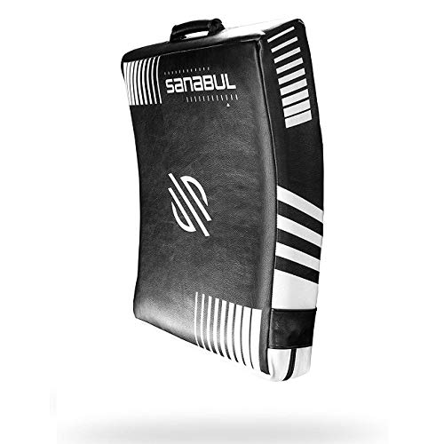 Sanabul Lab Series Striking Shield For Punches And Kicks (Black/White, Standard) #TOP3