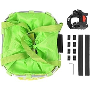 Bike-Basket-Small-Pets-Cat-Dog-Folding-Carrier-Removable-Bicycle-Handlebar-Front-Basket-Quick-Release-and-Easy-to-Install-Detachable-Cycling-Bag-Green - Cucciolini Doodles   Bike-Basket-Small-Pets-Cat-Dog-Folding-Carrier-Removable-Bicycle-Handlebar-Front-Basket-Quick-Release-and-Easy-to-Install-Detachable-Cycling-Bag-Green