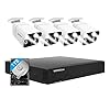 PoE Security Camera System,Two Way Audio 4K PoE NVR with 4Pcs 5MP IP Security Camera for Outdoor, Waterproof,Smart…