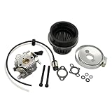 FLMLF Rc Car Large Air Filter + Carburetor + Fuel Pipe