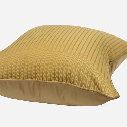 Grand coussin de dossier à rayures style hôtel de luxe pour chambre - 3