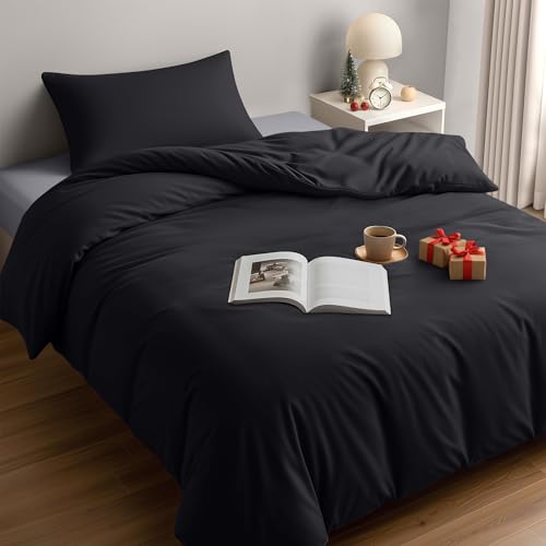 Utopia Bedding Bettwäsche 135x200 Set - Mikrofaser Bettbezug 135x200 cm +...