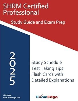 Paperback SHRM Certified Professional Exam Study Guide: Essential Concepts, Practice Tests, and Expert Tips to Help You Pass with Confidence Book