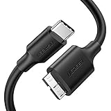COMPATIBILIDAD UNIVERSAL: Este cable usb c a Micro- B es compatible con todos los dispositivos Micro USB 3.0 como Samsung Galaxy S5 / Note 3, Disco Duro Externo como Seagate Expansion 2TB/Backup Plus, WD My Passport, WD Elements, Toshiba Canvio Basics, KESU Ultra Slim, LaCie Rugged Mini, Maxtor M3, Samsung M3 SSD, Integral Portable SSD. Camara Nikon D800/ D800E, Canon EOS 5DS/ 5DSR/ 5D4.