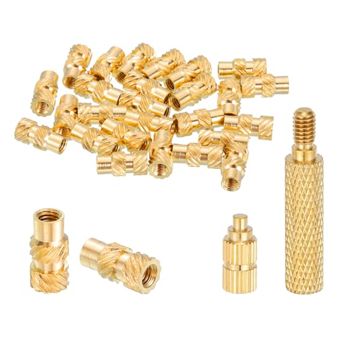 uxcell 30 ˂݃CT[g ͂񂾂ă`bvvXc[t M3 x 10mm H x 5mm OD ^J gbN [bgibg q[gZbgCT[g ߍ݃ibg 3DvgvX`bNip