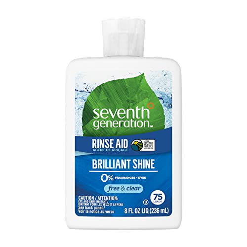 seventh generation rinse aid free and clear -- 8 fl oz packaging may vary