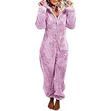 Design polyvalent: Cette combinaison pyjama femme est conçue pour être portée en toutes saisons, offrant un style cozy et chaleureux pour vos nuits confortables