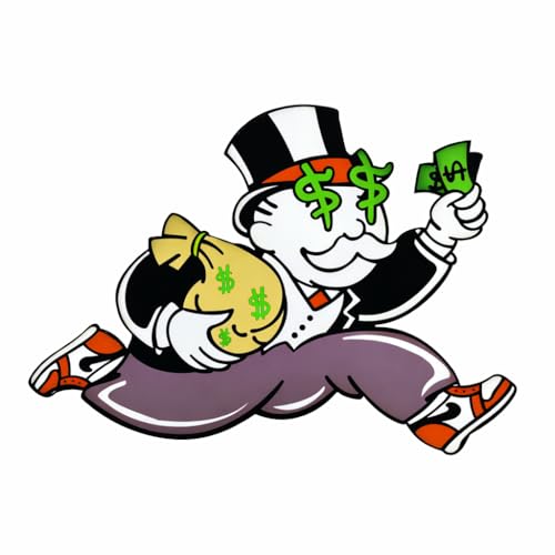 NEONSIGN Money Run LED Wall Sign – USB Dimmable Lightbox