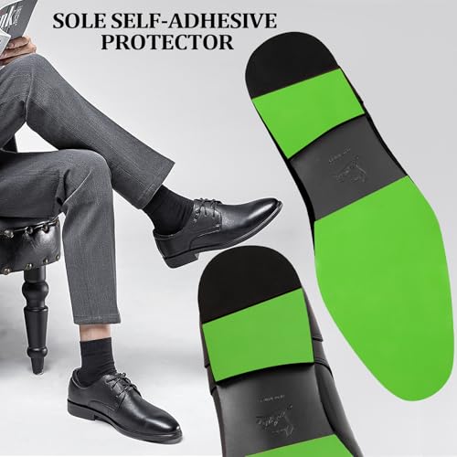 Image of 39 in Green Sole Protector for Heel Shoes, Green Louboutin Sole Protector for Bottom Heels(5 in *39 in)