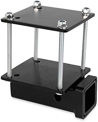 Camco 48473 Eaz Lift RV Bumper Hitch | Allows You to Mount Hitch-Mounted Accessories to Your RV Bumper | For Standard 4" Bumpers