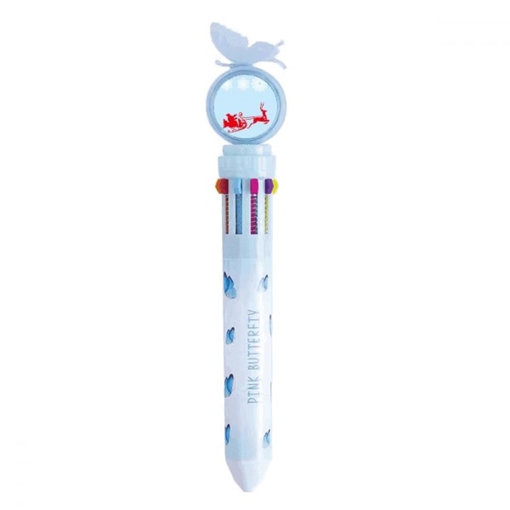 Stylo à bille rétractable multicolore pour organiser vos cours sans perdre de temps - 4