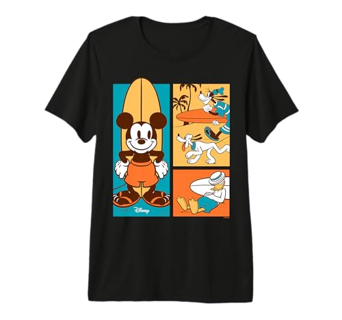 T-shirt de plage Mickey et Donald pour éviter la chaleur avec style en vacances