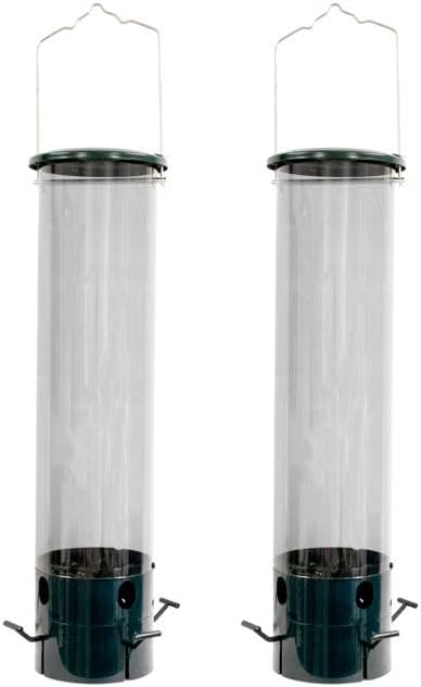 Heritage Farms Magnet Squirrel Resistant Bird Feeders, 2 Pk