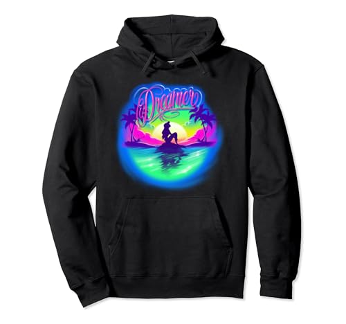 Sweat Ariel Disney style airbrush idéal pour vos sorties décontractées