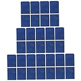 Kisangel 200stücke Mini-solarzellen Solar Panel Ladegerät Zubehör Für Power Bank Camping Und Outdoor-aktivitäten Leicht Und Tragbar Hohe Stabilität Und Langlebigkeit