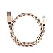 Produktbild Ouneed® USB Adapter , 2M 2A USB-C USB 3.1 Typ C Daten & Sync schneller Ladegerät Kabel für Oneplus 3T / Google Pixel XL / ZTE Zmax Pro Z981 (Gold)