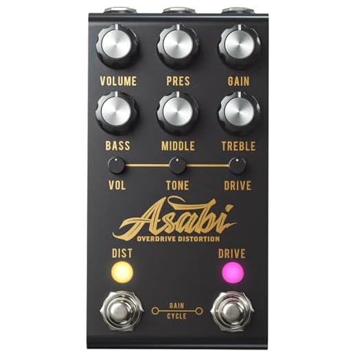 Jackson Audio Asabi Mateus Asato Signiture Overdrive and Distortion