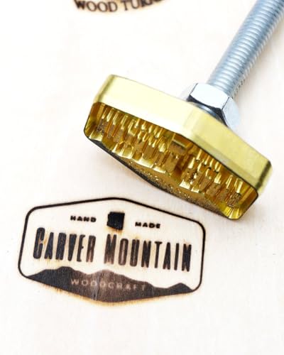 Branding Iron Custom Logo Hout Branding Ijzer voor Houtbewerking, BBQ en Grillen, Handgemaakt door Design (3inch/7,62cm)