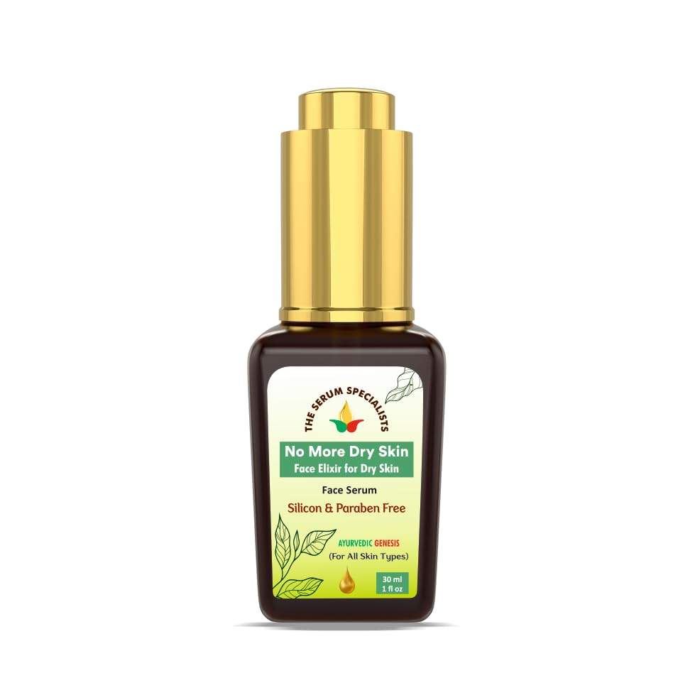 Image of No More Dry Skin Face Elixir - Hydrating & Nourishing | Intense Moisture | Replenishes and Softens Skin | 30ml