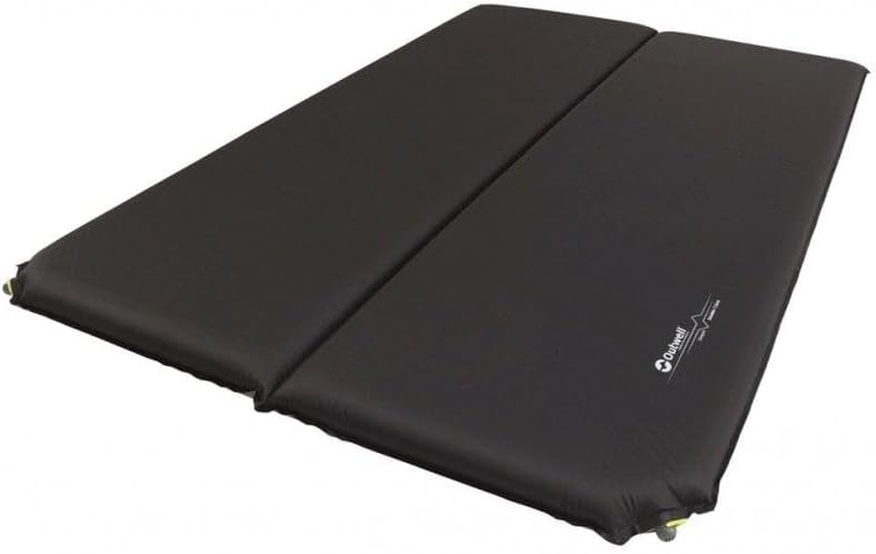 Outwell Sleepin Double Mat 7.5 CM fully inflated and unrolled