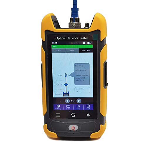 D Yedemc Mini-Pro Mm Otdr 850/1300Nm 22/20Db 4.3 Inches Touch Screen Test Rang 5M-100Km Optical Network Tester Built In Opm / Ols / Vfl Connector Upc With Fc/Sc/Lc/St Adapter #TOP2