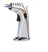 Techno Butane Refillable Triple Torch Jet Flame Windproof Coated Metal Lighter