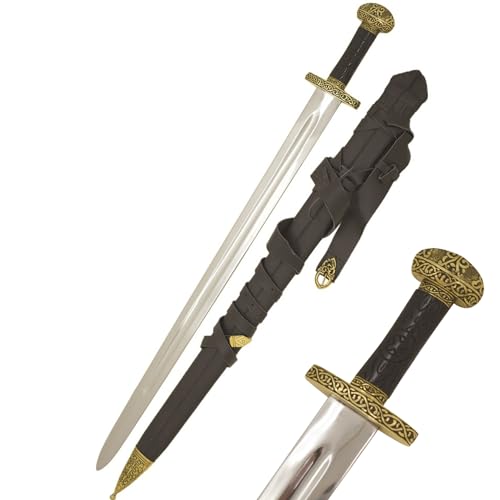 Medieval Warrior 9th Century Viking Handmade Handforged Heavy Duty Real Sword Comes with Scabbard (BK-217)