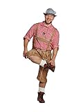 Material: 100% Polyester Mottoland Tiroler Hose Trachtenhose Kostüm Oktoberfest Karneval Fasching Gr.50